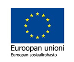 Euroopan sosiaalirahaston EU-lippulogo