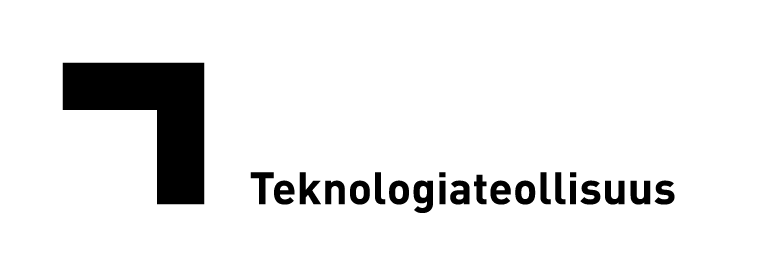 Logo, jossa teksti Teknologiateollisuus