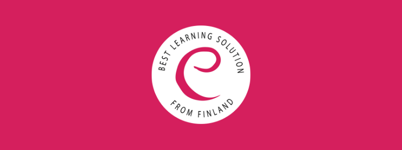 Best learning solution from Finland -logo