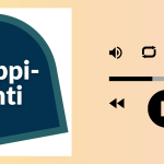 SeOppiTunti-logo ja podcastsoittimen valikko.