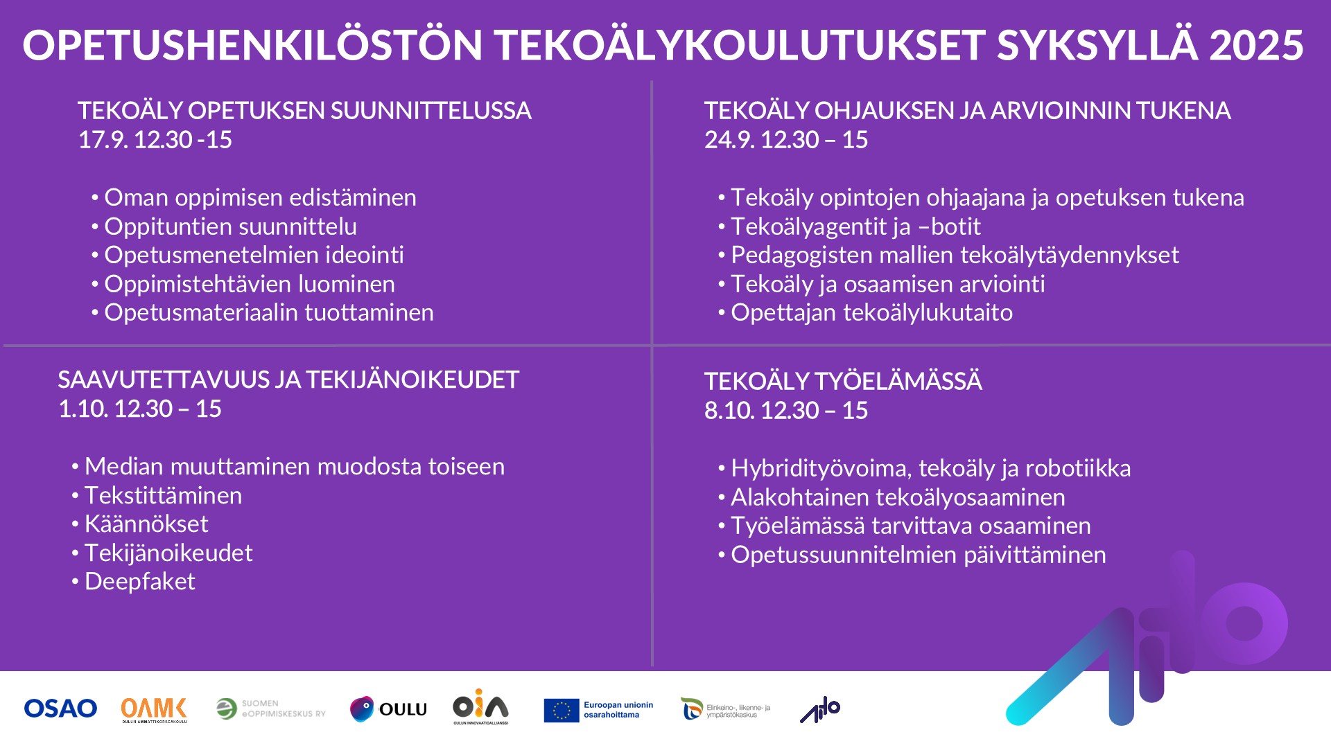 Tekoäly ja saavutettavuus