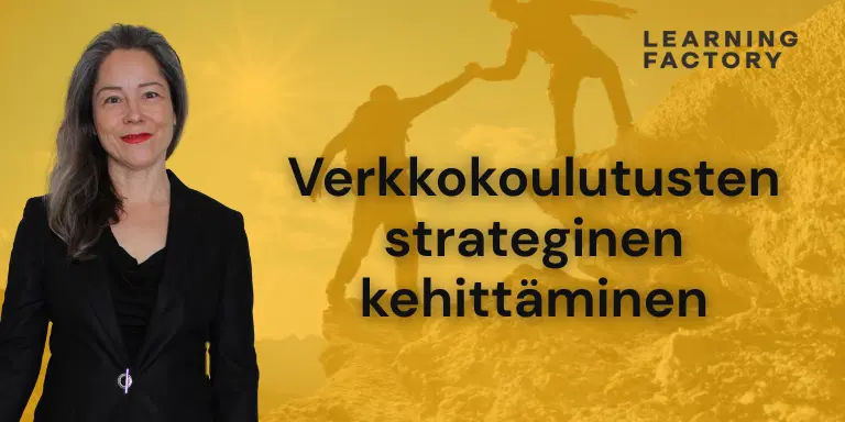 Verkkokoulutusten strateginen kehittäminen