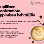 Avoimet aamukahvit: Oppimisanalytiikka